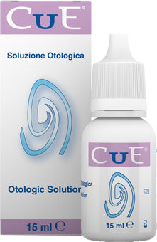 Cue soluzione otologica emolliente coaudiuvante il trattamento delle forme irritative del condotto uditivo esterno 15ml