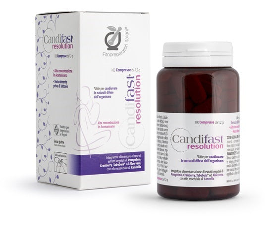 Fitopreparatori italiani candifast resolution 100 compresse