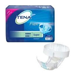 Pannolone a cintura per incontinenza tena flex super medio 30 pezzi