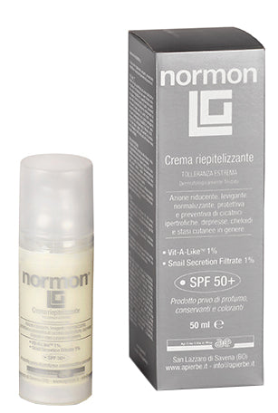Normon lg crema riepitelizzante sfp50+ 50 ml
