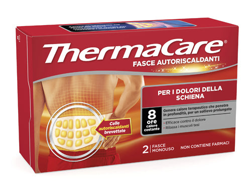 Fascia autoriscaldante a calore terapeutico thermacare schiena 4 pezzi