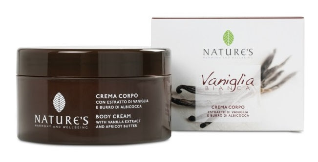 Nature's vaniglia bianca crema corpo 200 ml