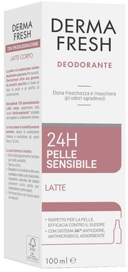 Dermafresh 24h pelle sensibile latte 100 ml