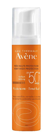 Avene solare fluido colorato spf 50+ 50 ml
