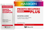 Massigen pronto recupero energia plus 24 bustine 12 g