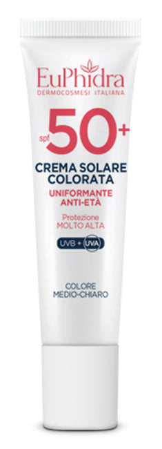 Euphidra kaleido crema colorata medio-chiaro viso spf50+ 30 ml