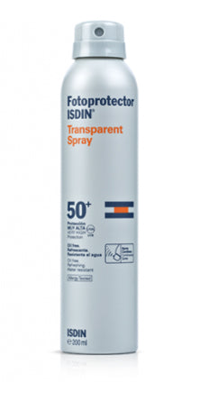 Fotoprotector transparent spray 50+ 250 ml