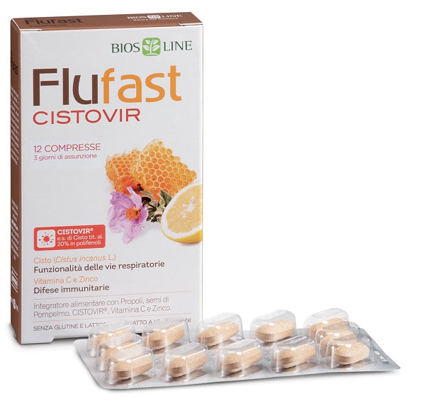 Flu fast apix con cistovir 12 compresse