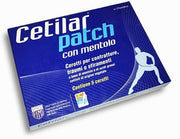 Cerotto monouso cetilar patch con mentolo 5 pezzi