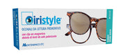 Occhiale da lettura premontato iristyle sunny demi gold +1,00 con clip on magnetico dotato di lenti da sole polarizzate 1 paio