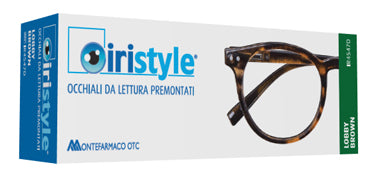 Occhiale da lettura premontato iristyle lobby brown +1,50 1 paio