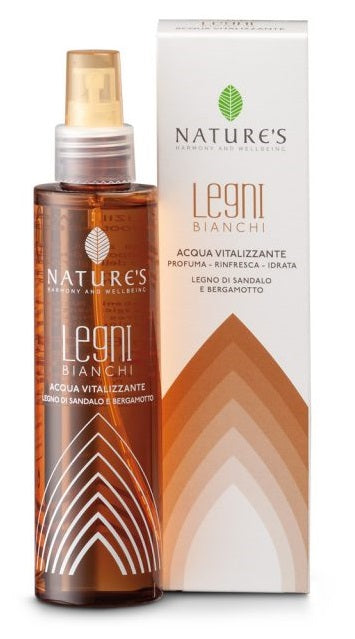 Nature's acqua vitalizzante legni bianchi - linea uomo 150 ml