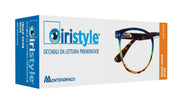 Occhiale da lettura premontato iristyle tiger brown demi top blue 1