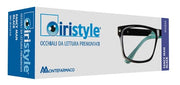 Occhiale da lettura premontato iristyle fancy man black +1
