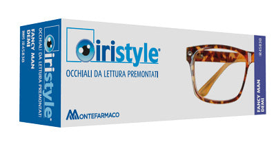 Occhiale da lettura premontato iristyle fancy man demi +2,5