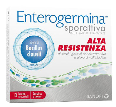 Enterogermina sporattiva 12 bustine orodispersibili