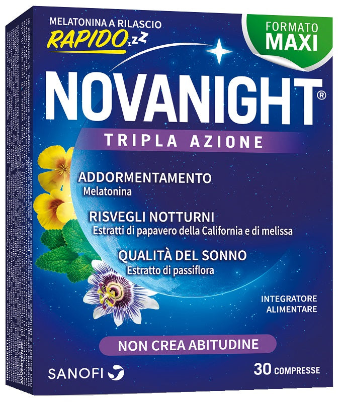 Novanight 30 compresse rilascio rapido
