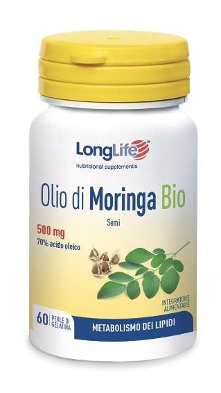 Longlife olio di moringa bio 60 perle