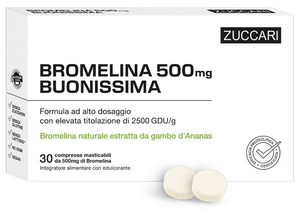 Bromelina 500 buonissima 30 compresse