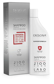 Shampoo crescina isole follicolari superformula 2100 uomo 150 ml