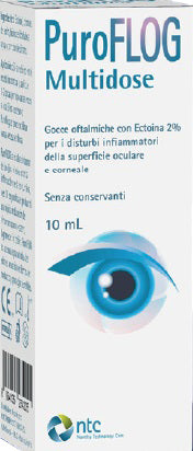 Puroflog multidose soluzione oftalmica 10 ml