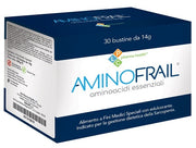 Aminofrail 30 bustine da 14 g con edulcorante senza glutine naturalmente privo di lattosio