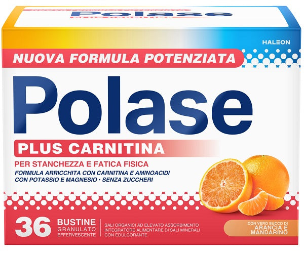 Polase plus carnitina 36 bustine granulato effervescente da 6,8 g
