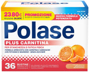 Polase plus carnitina promo 36 bustine granulato effervescente da 6,8 g