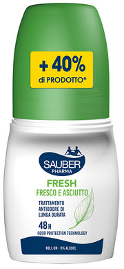 Sauber deo 48h fresh fresco e asciutto roll on 70 ml