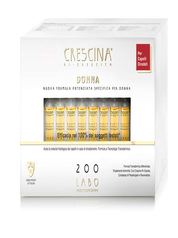 Crescina donna 200 formula specifica potenziata 40 fiale da 3,5 ml