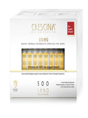 Crescina uomo 500 formula specifica potenziata 40 fiale da 3,5 ml