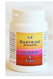 Le gastrine 80 caramelle sublinguali liquirizia/fiori 64 g