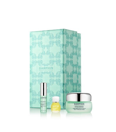 Exquisage set fy16 crema rivelatrice di bellezza 50 ml + siero rivelatore di bellezza 4 ml + eisir di olio essenziale al gelsomino