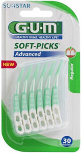 Gum soft-picks advanced 30 pezzi