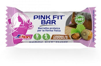 Proaction pink fit bar nocciole 30 g