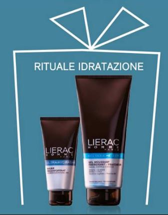 Lierac homme hydrat + gel douche
