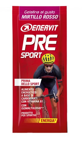 Pre sport gusto mirtillo rosso 1 bustina in gelatina 45 g
