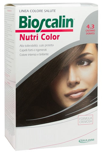 Bioscalin nutri color 4,3 castano dorato sincrob 124 ml