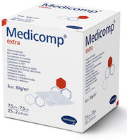 Medicomp extra garza compressa tnt 7,5x7,5cm 25 buste con 2 garze