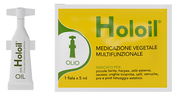 Holoil olio monodose richiudibile 5 ml