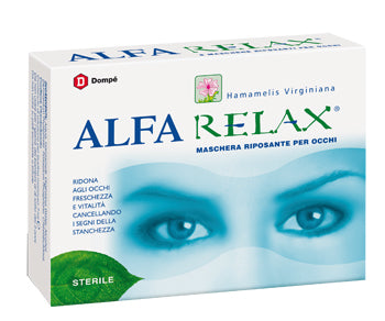 Alfarelax maschera riposante occhi 6 bustine x 7 ml