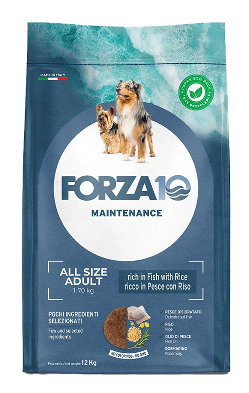 Forza 10 all breeds maintenance pesce e riso per cane