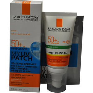 Anthelios gel-crema 50+ tocco secco senza profumo + uv patch omaggio