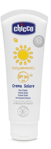 Chicco crema solare spf 50+ tubo 75 ml