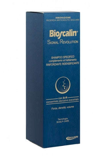 Bioscalin signal revolution shampoo rinforzante ridensificante 200 ml