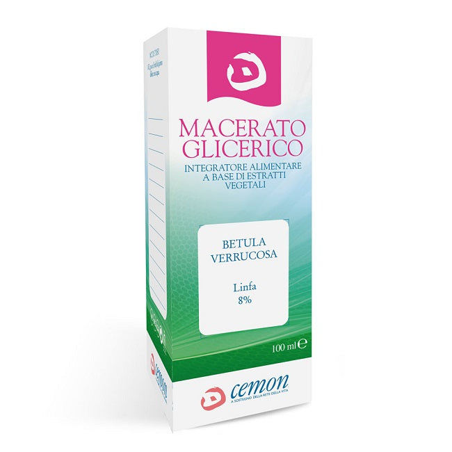 Betula verrucosa linfa macerato glicerico 100 ml