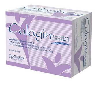 Calagin buste complex d3 15 bustine