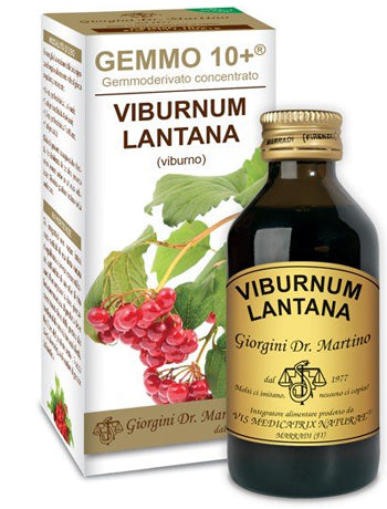 Viburno liquido analcolico gemmo 10+ 100 ml