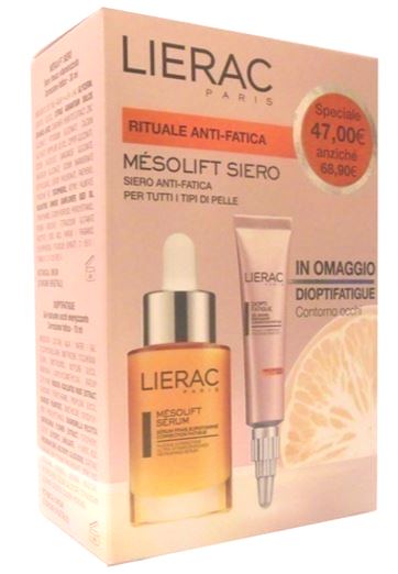 Lierac mesolift siero 30 ml + dioptifatigue 10 ml
