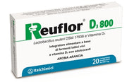 Reuflor d3 800 20 compresse masticabili aroma arancia